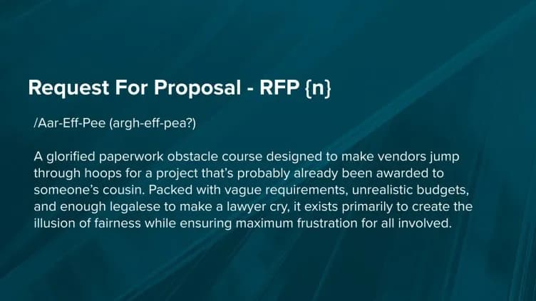 The Traditional Marketing RFP Process Is Broken—Here’s How We Fix It