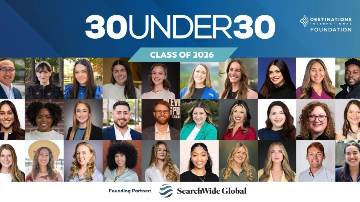 Destinations International Announces 30 Under 30 List for 2026